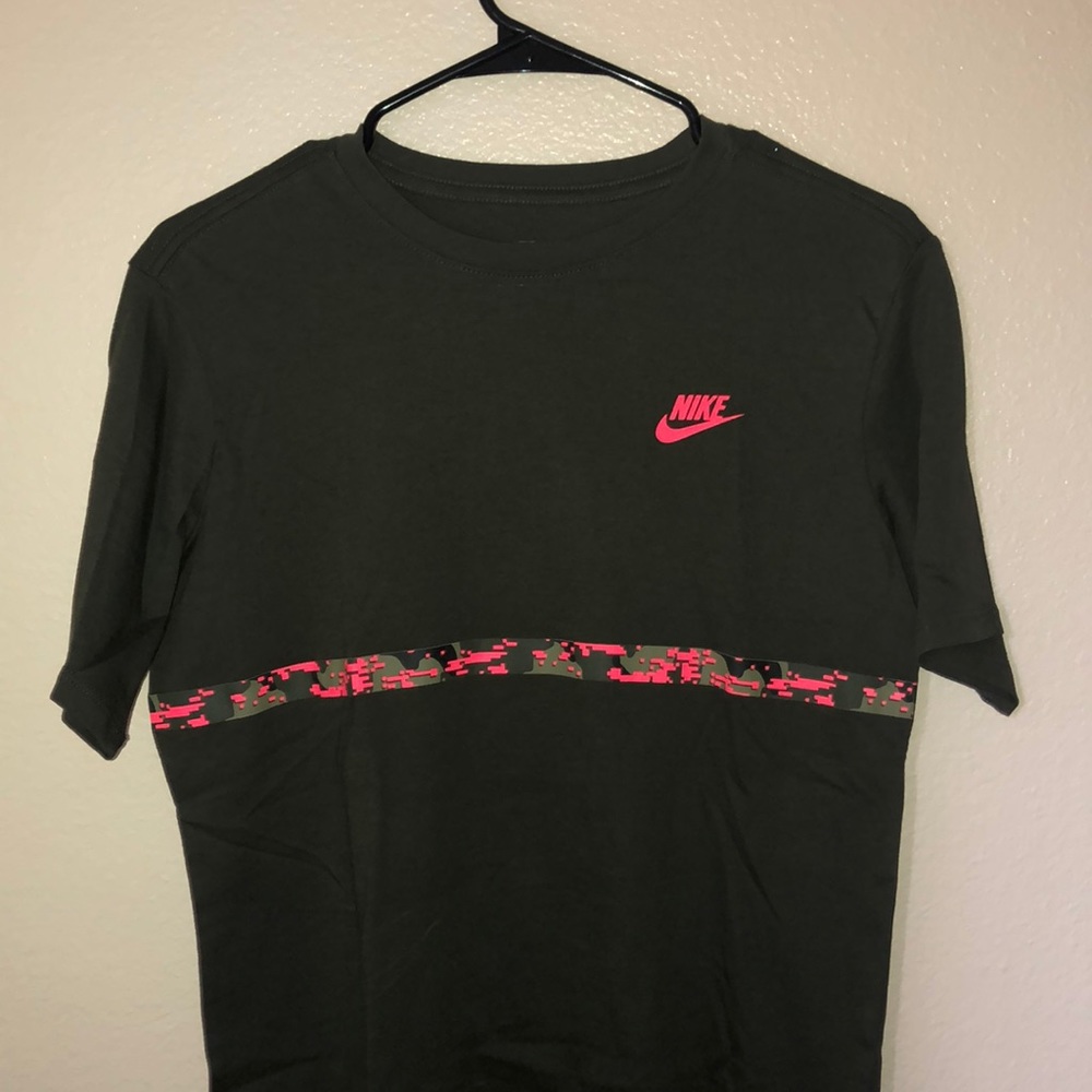 Green Nike shirt!